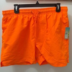 Primark Bright Orange  Swim Trunks men’s large